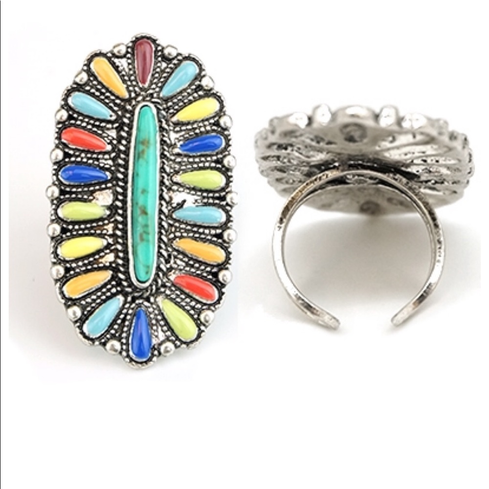 Colorful Boho Ring